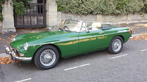 1973 Stunning British Racing Green MGB Roadster For Sale