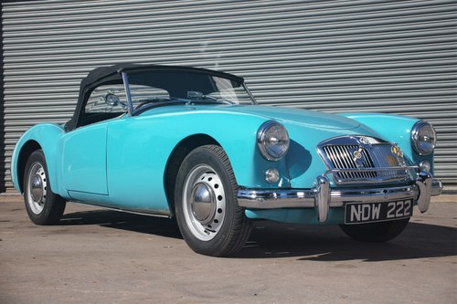 1956 MGA Roadster 1500cc in excellent condition SOLD
