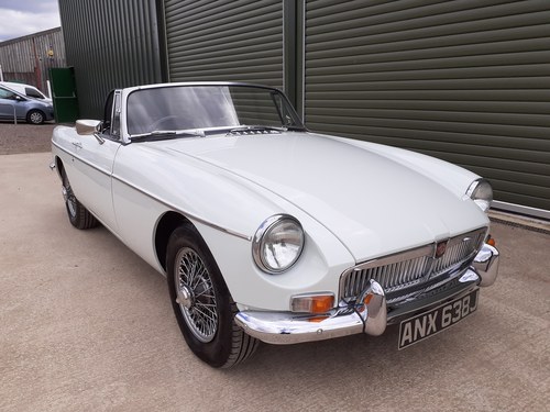 1970 MG MGB Roadster, fast road engine SOLD