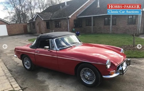 1974 MG B Roadster - 60k Miles - Auction 28/29th For Sale by Auction