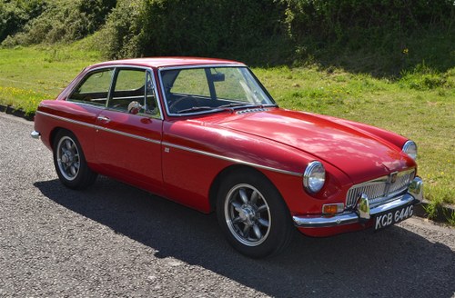 1969 MG B GT For Sale by Auction