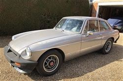 1981 MG B GT LE For Sale by Auction