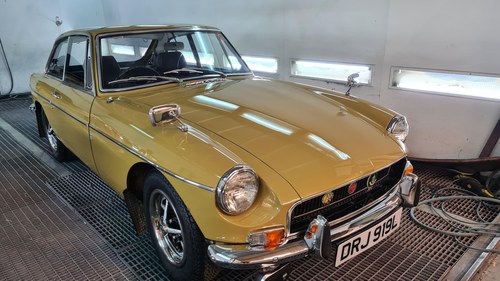 1972 MGB GT Time Warp example with only 19400 miles from new. SOLD