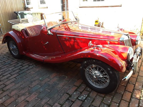 1954 MG TF UK Concours Winning Car SOLD
