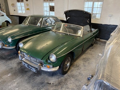 1964 MGB Roadster Pull Handle Narrow Tunnel For Sale
