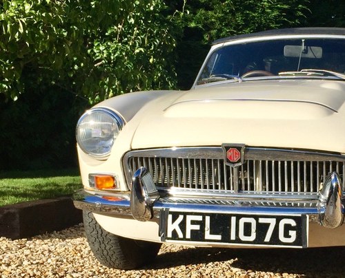 1968 MGC Roadster, 2.9 Straight Six, Manual with overdrive For Sale