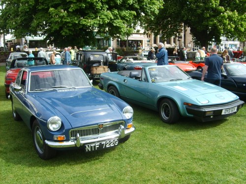 1968 MGC GT in mineral blue. For Sale