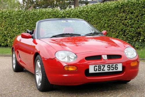 1996 MGF 1.8 VVC - Only 27,000 Miles SOLD