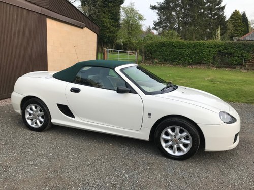 2003 MG TF DOVER WHITE JUST 30K 1 OWNER F.S.H STUNNING!! VERKAUFT