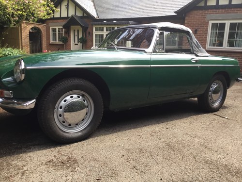 Stunning 1965 MGB Roadster Pull Handle BRG For Sale
