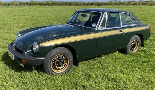 1975 MG B GT Jubilee Special For Sale By Auction 23rd May For Sale by Auction