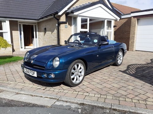 1994 MG RV8 (UK Car) in Caribbean Blue SOLD