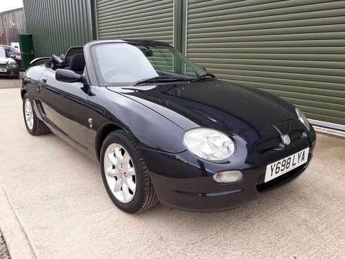 2001 MG MGF very low mileage SOLD