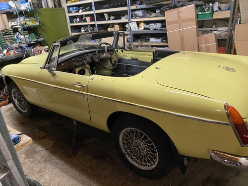 1968 MGC Roadster for restoration completion. SOLD