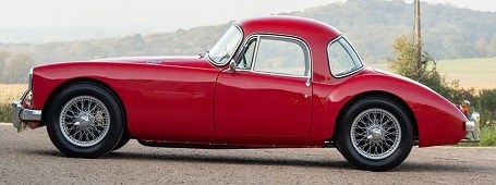 1955 MGA FIXED HEAD COUPE For Sale