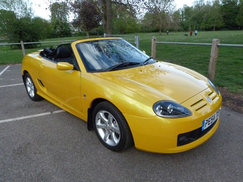2004 MG TF 135 in Sunspot monogram, just 14,000 miles For Sale