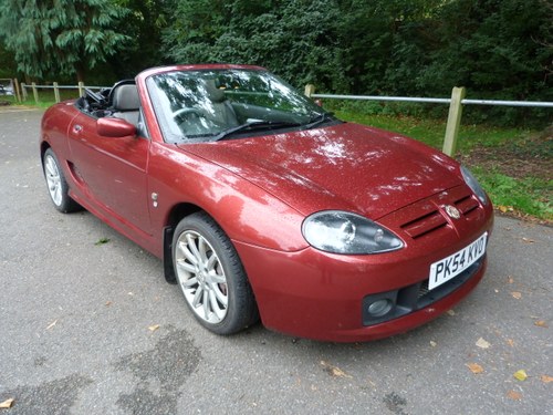 2005 MG TF 135 SPARK, + hard top, Firefrost, just 37,000 miles For Sale
