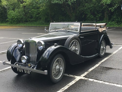 1939 MG VA Tickford drophead coupe For Sale
