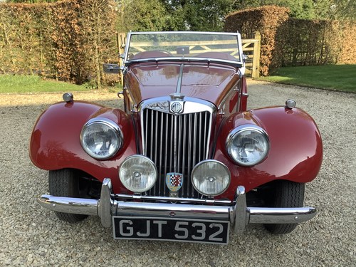 1954 Beautiful red MG TF 1500  VGC For Sale
