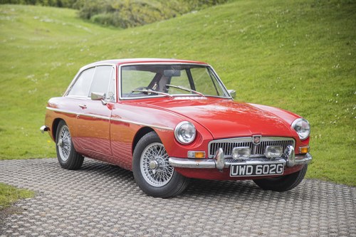 1968 MG B GT - Auction July 6th For Sale by Auction