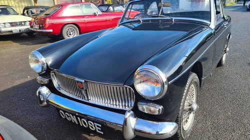 1967 MG Midget original 49000 miles from new. SOLD