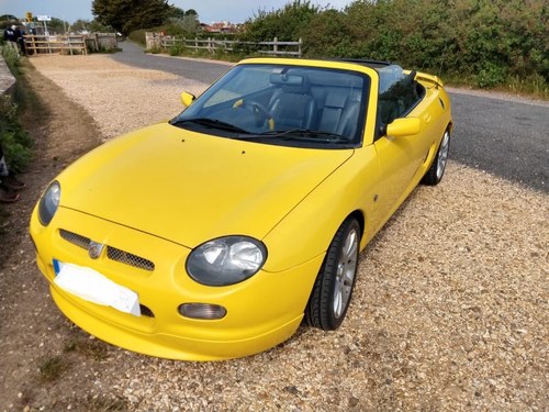 2001 MGF Trophy 160 SE VVC Yellow Limited Edition In vendita