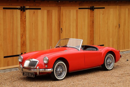 MG A Roadster, 1957.  Superb rebuilt example in its original For Sale