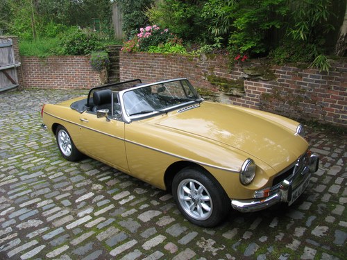1975 Stunning mgb roadster For Sale