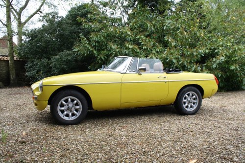 1981 MG B Roadster For Sale