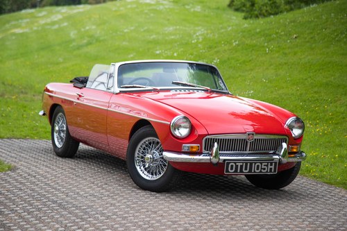 1970 MG B Roadster For Sale by Auction
