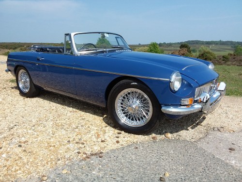 1968 MGC Roadster in excellent condition SOLD