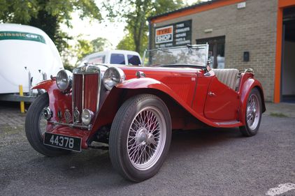 Picture of MG TC 1948 RED IN IMMACULATE CONDITION For Sale