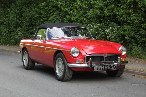 1972 MGB V8 Roadster Automatic - Uprated For Sale