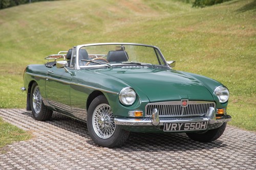 1970 MG B Roadster For Sale by Auction