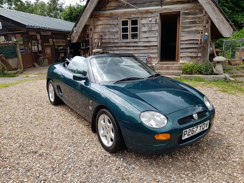 MGF , 1996 ONLY 76,000 MILES , IN BRITISH RACING GREEN , MET For Sale
