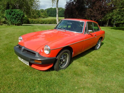 1977 MGB GT with Overdrive SOLD