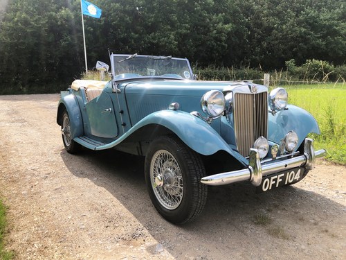 1951 MG TD 1250 SOLD