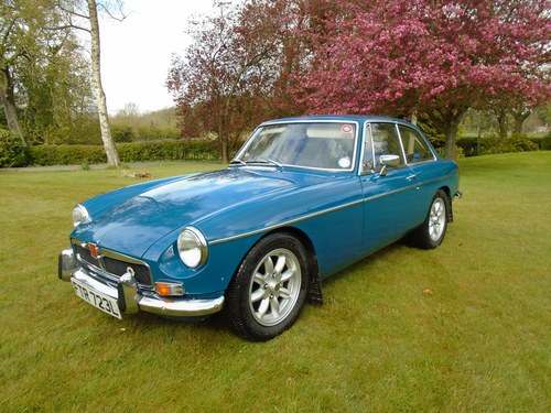 1972 MGB GT with Overdrive SOLD