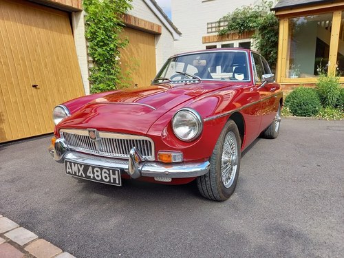 1969 MGC GT, Red, Well presented, ready to enjoy! SOLD