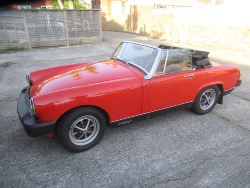 1975 Mot and Taxed exempt MG Midget For Sale