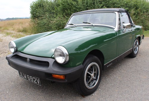 1979 MG Midget 1500 cc Open Two Seat Sports Car For Sale