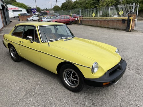 1977 MG B GT GREAT ENTRY LEVEL CLASSIC SOLD