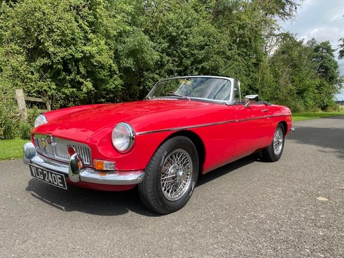 1967 MGB Roadster Manual with Overdrive In vendita