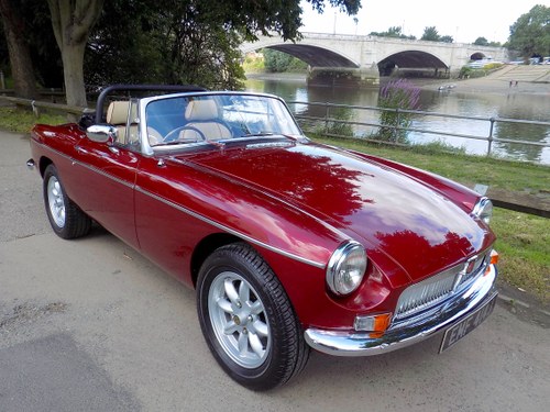 1970 MGB V8 Roadster - Heritage Shell & only 285 miles! SOLD