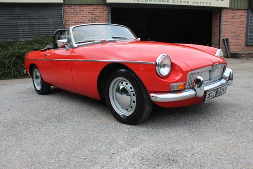 1965 MGB Roadster With Overdrive , Beautiful Condition In vendita