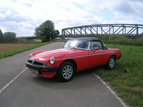 1978 MGB Roadster Historic Vehicle For Sale