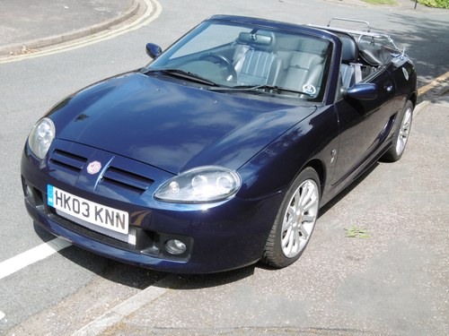 2003 Very low mileage MG TF 135 SOLD