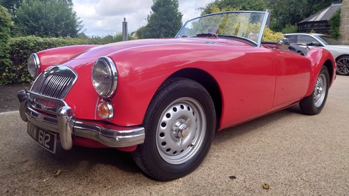 MGA Twin Cam 1959 1600cc Roadster Chariot Red Full Rebuild SOLD