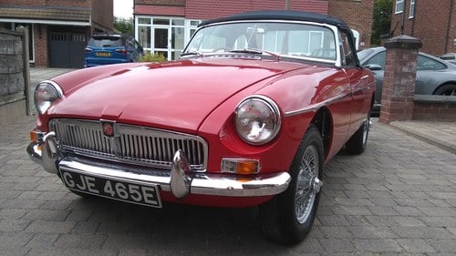 1967 MGB Roadster Fully restored new shell like brand new SOLD