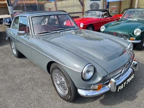 1968 MGC GT In Grampian Grey, Automatic. SOLD